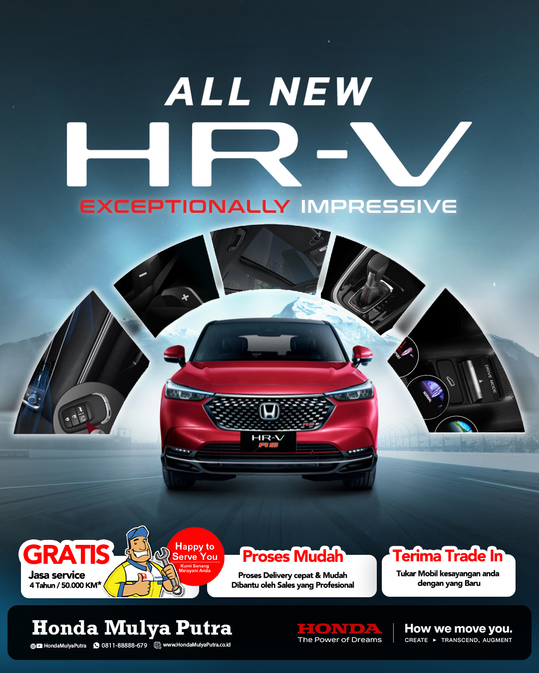 All New Honda HR-V: Exceptionally Impressive di Honda Mulya Putra