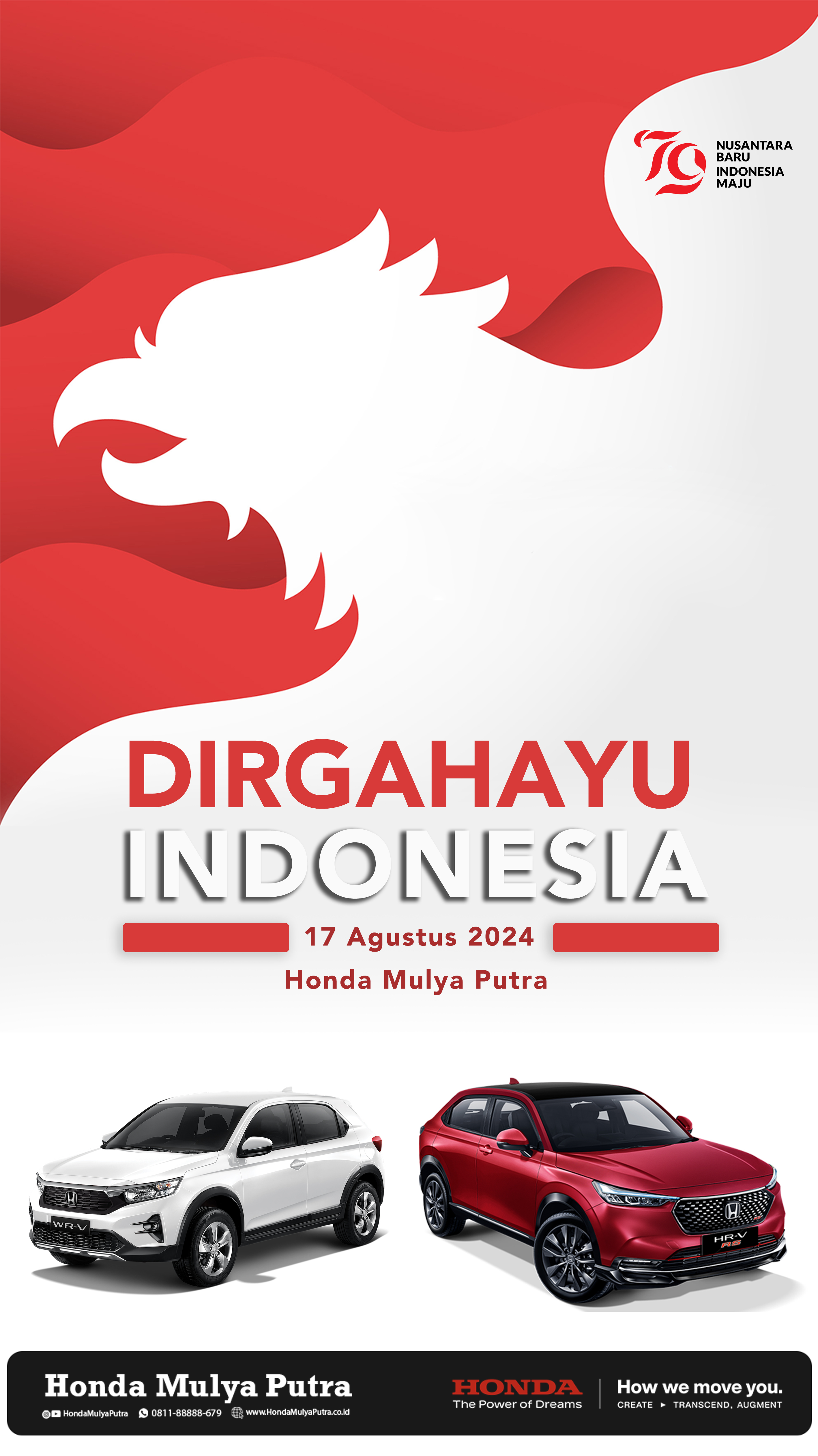 Dirgahayu Indonesia ke-79: Bersama Honda, Raih Masa Depan yang Lebih Maju!