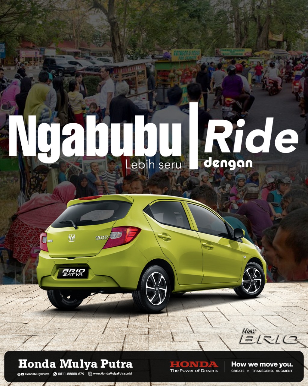 Ngabuburit Makin Asik Bareng Honda New Brio Satya!