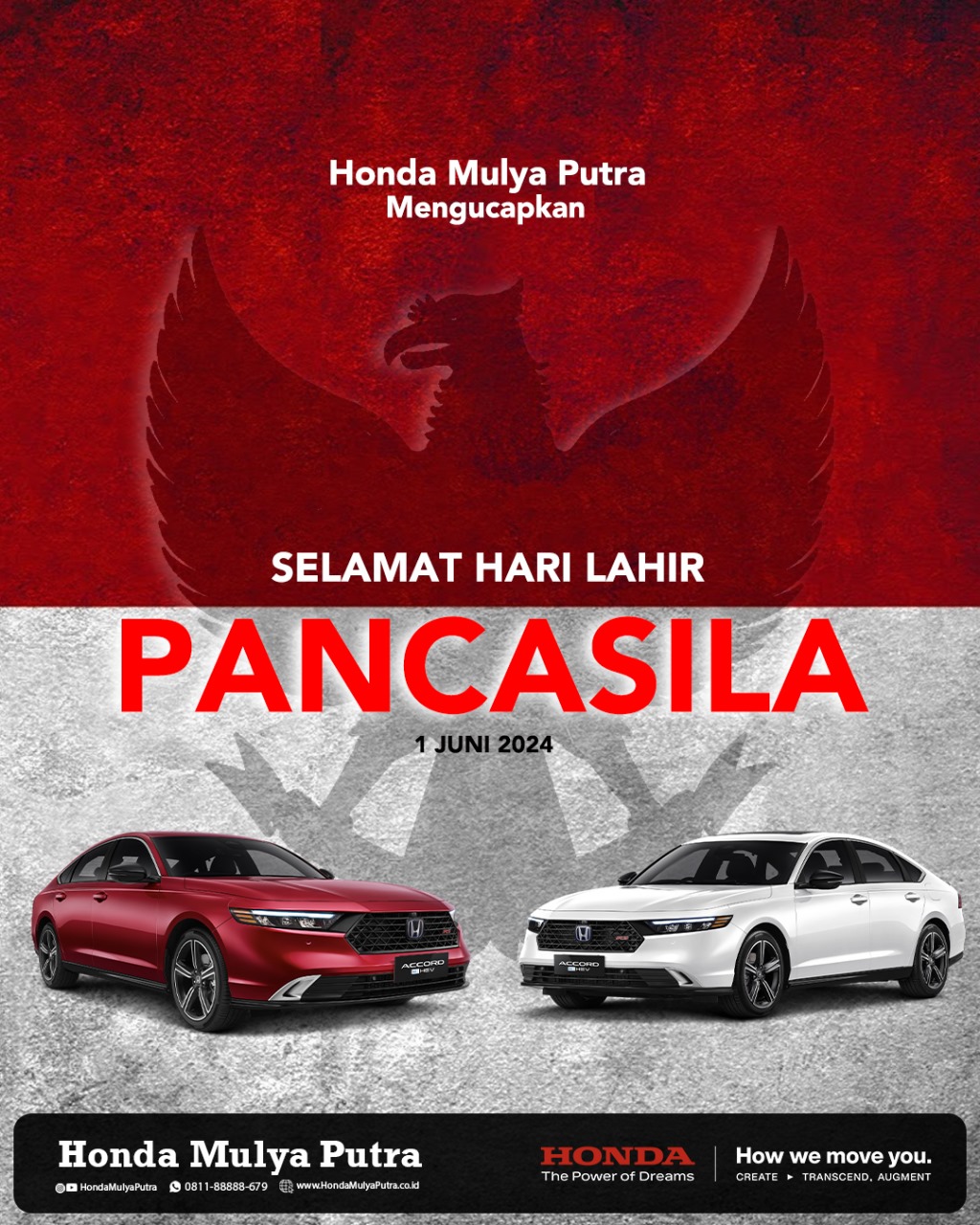 Honda Mulya Putra Mengucapkan Selamat Hari Lahir Pancasila